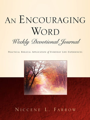 An Encouraging Word Weekly Devotional Journal,Used
