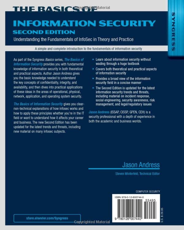 The Basics of Information Security,Used