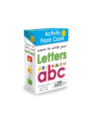 Wipe Clean Flash Cards Abc (Wipe Clean Activity Flash Cards)26 Cards,New