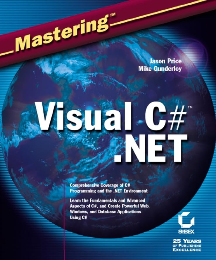 Mastering Visual C# .NET,Used
