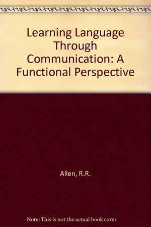 Learning Language Through Communication: A Functional Perspective,Used