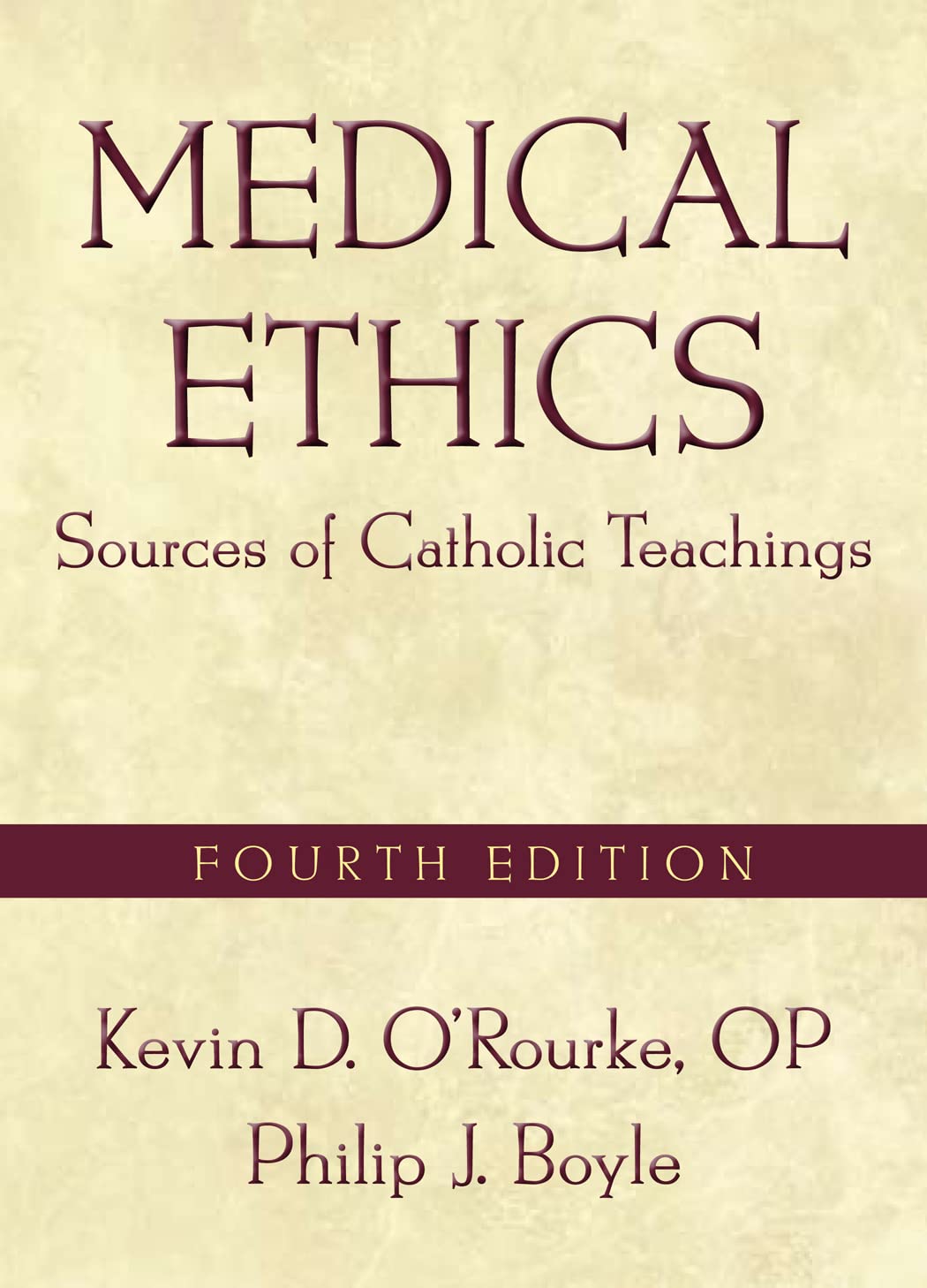 Medical Ethics: Sources of Catholic Teachings,Used