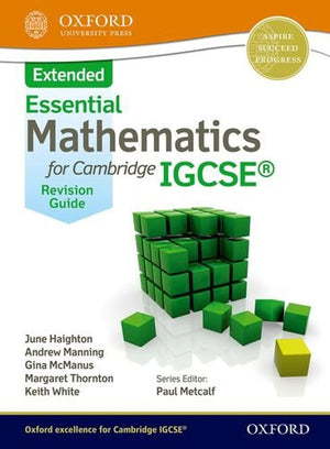Mathematics For (Cambridge) Igcse Extended Revision Guide (Cie Igcse Essential Series),New