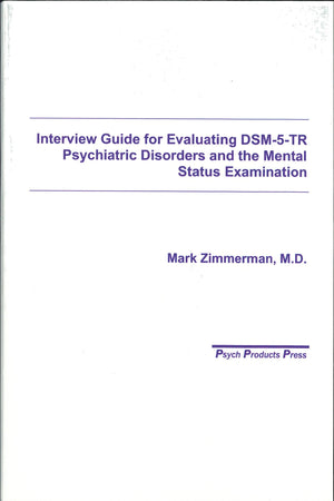 Interview Guide for Evaluation of DSM5 Psychiatric Disorders and the Mental Status Examination