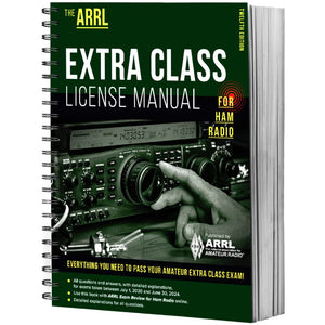ARRL Extra Class License Manual for Ham Radio 12th Edition  Complete Study Guide with Exam Questions to All Privileges Granted ,New