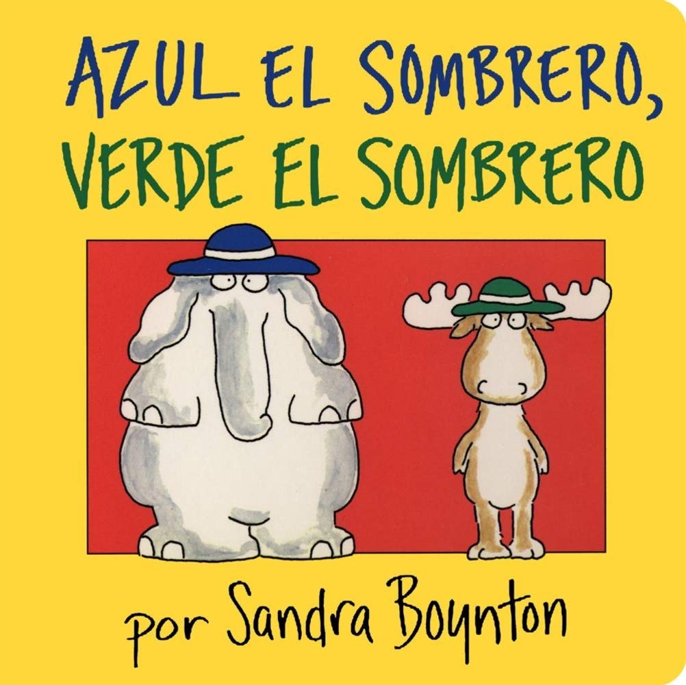 Azul el sombrero, verde el sombrero (Blue Hat, Green Hat  Spanish version),New