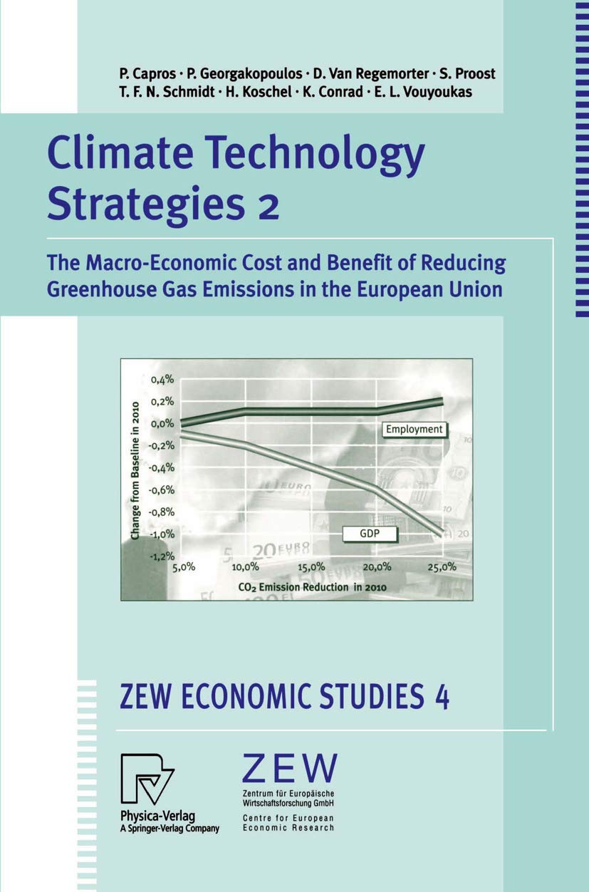 Climate Technology Strategies 2: The MacroEconomic Cost and Benefit of Reducing Greenhouse Gas Emissions in the European Union ,Used