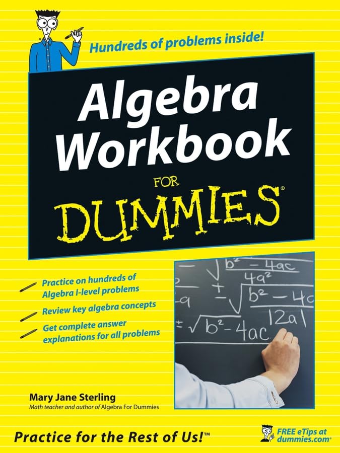 Algebra Workbook For Dummies-new