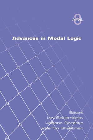 Advances In Modal Logic Volume 8,Used