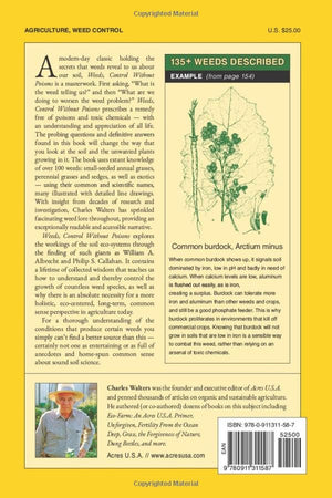 Weeds, Control Without Poisons,Used