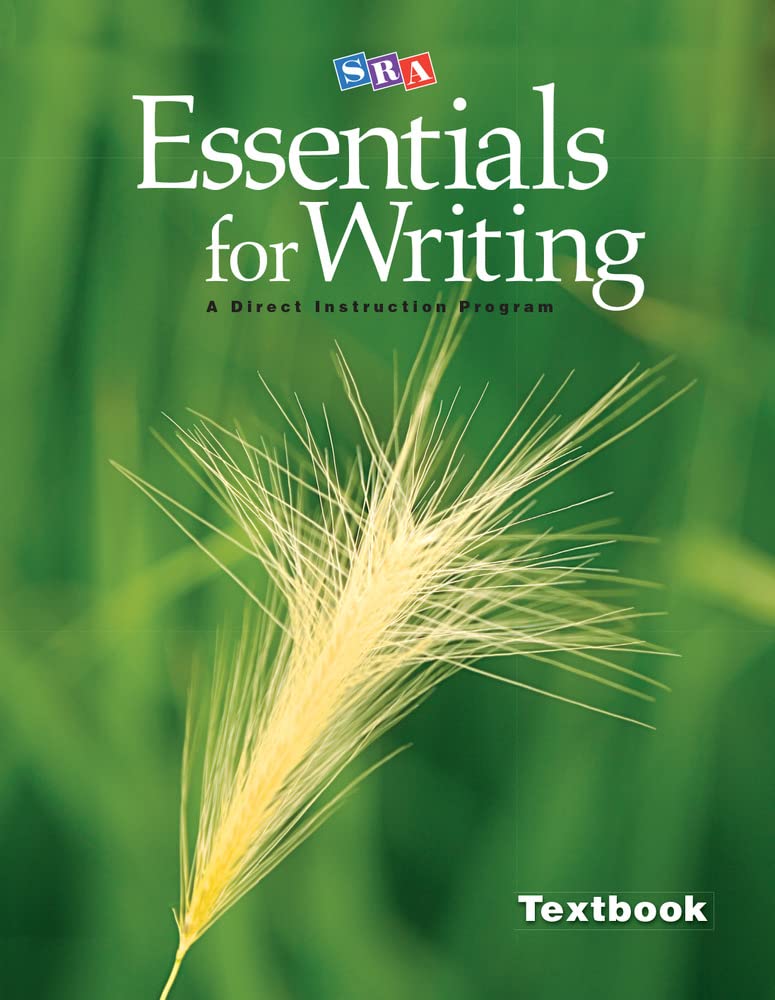 SRA Essentials for Writing Textbook (EXPRESSIVE WRITING),Used