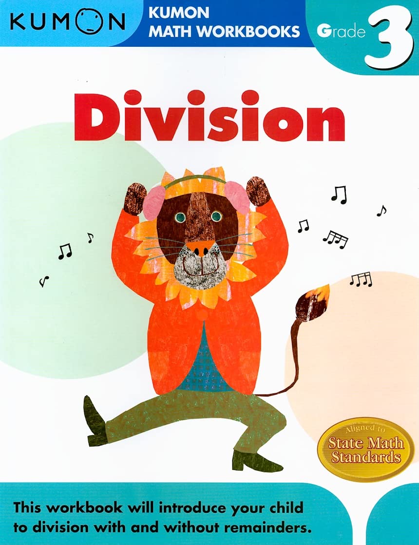 Kumon Grade 3 Division (Kumon Math Workbooks),New