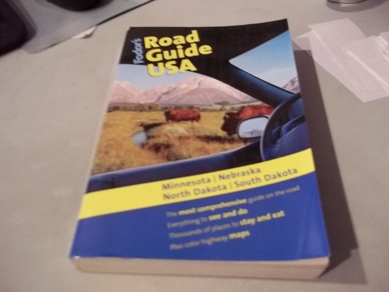 Fodor's Road Guide USA: Minnesota, Nebraska, North Dakota, South Dakota 1st Edition (Fodor's Road Guide USA, 1),Used