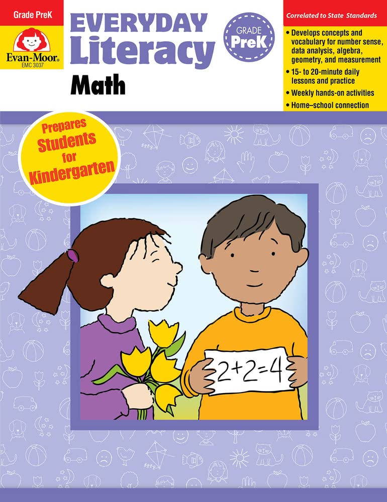 Everyday Literacy: Math, Grade PreK,Used