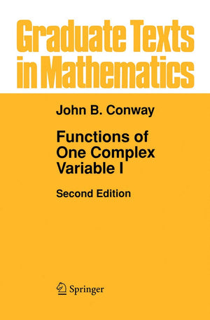 Functions of One Complex Variable (Graduate Texts in Mathematics  Vol 11),New