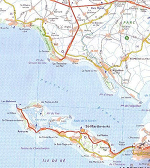 Michelin PoitouCharentes (Regional France, No. 521),Used