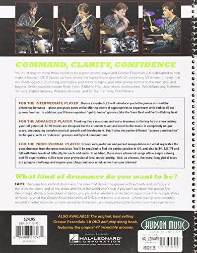 Vic Firth Presents Groove Essentials 2.0 with Tommy Igoe: The Groove Encyclopedia for the Advanced 21stCentury Drummer,Used