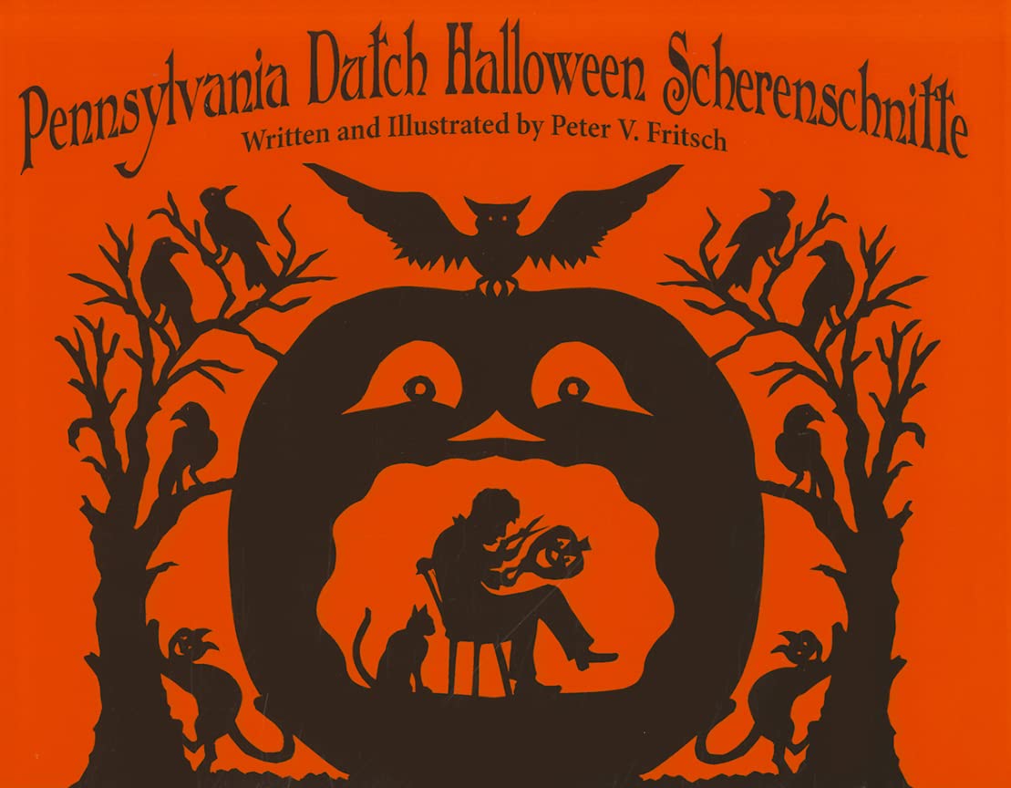 Pennsylvania Dutch Halloween Scherenschnitte