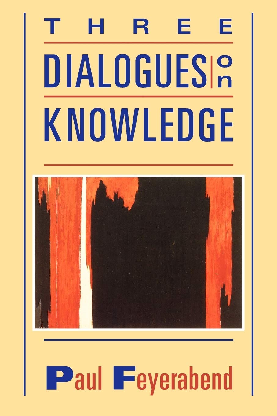 Three Dialogues On Knowledge,New