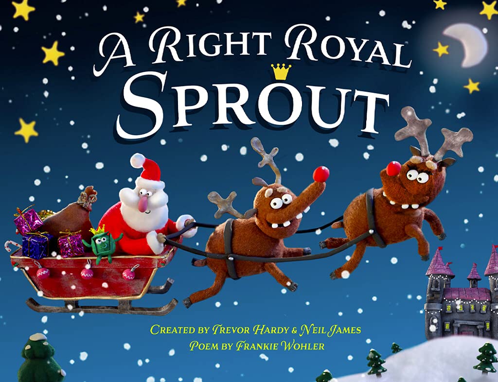 A Right Royal Sprout  Christmas Story Books for Kids Ages 59, Heartwarming Holiday Tale about Embracing Who You Are, Spreading,Used