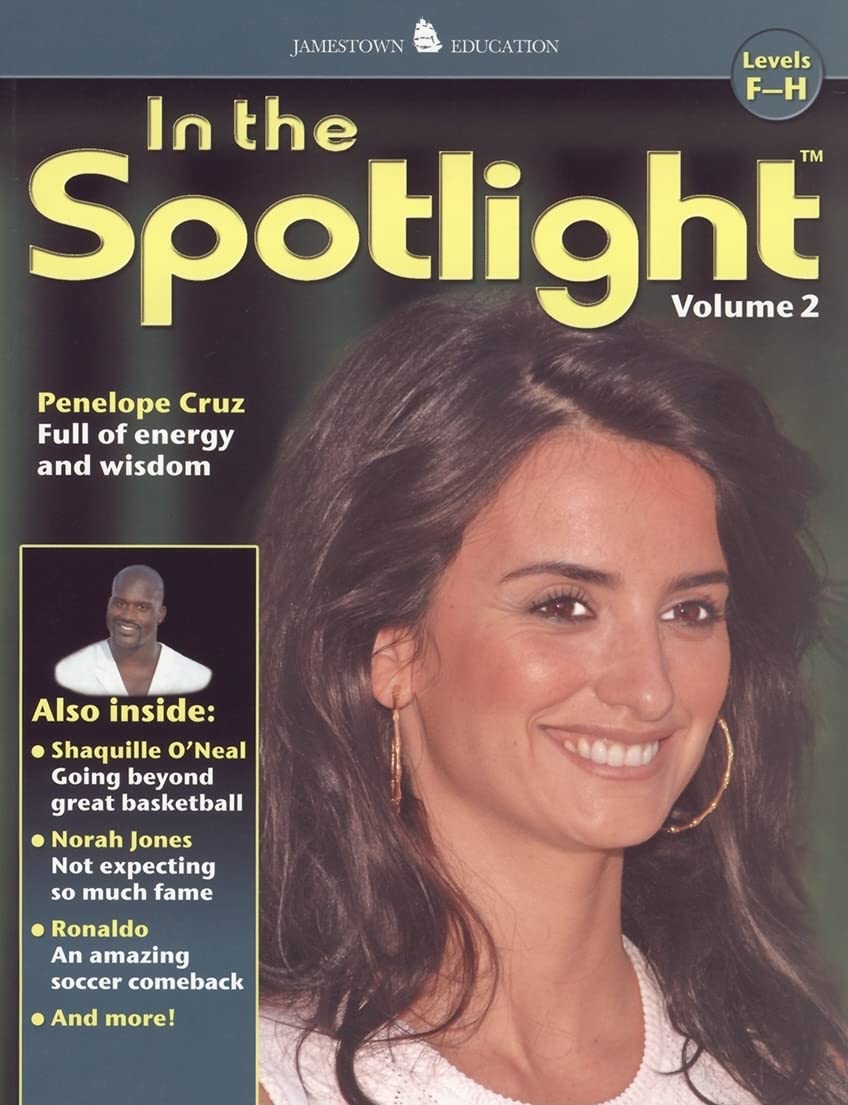 Hilo Nonfiction Series In The Spotlight: Vol 2, Levels Fh (Jt Hilo Nonfiction Series)