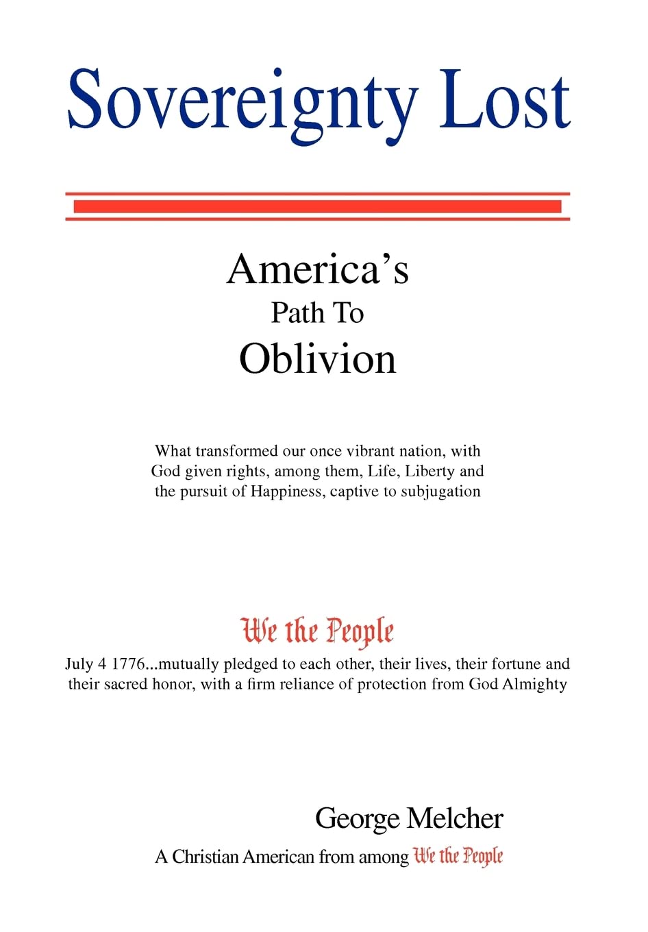 Sovereignty Lost,Used