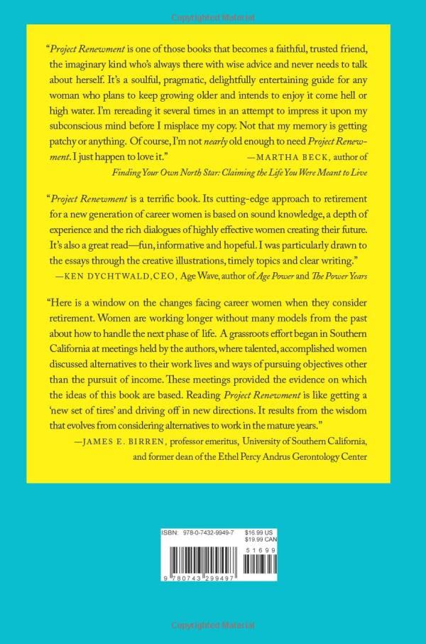 Project Renewment: The First Retirement Model for Career Women,Used