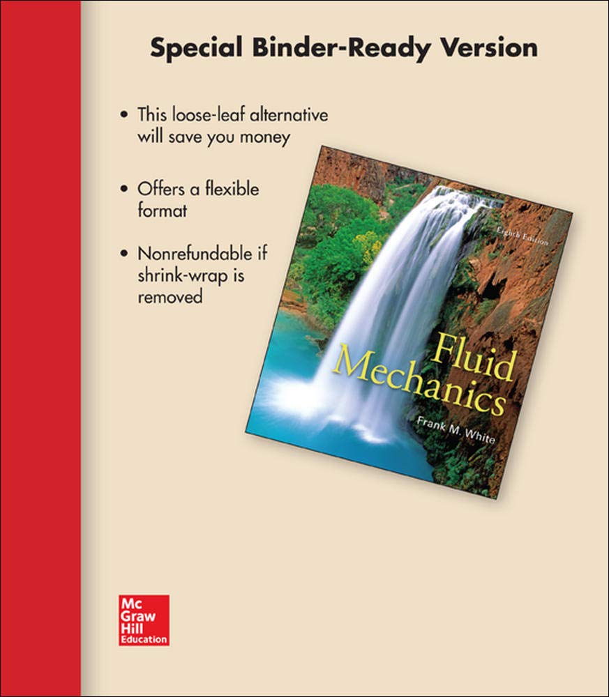 Loose Leaf for Fluid Mechanics,Used