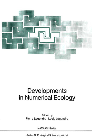 Developments in Numerical Ecology (Nato ASI Subseries G:, 14),Used
