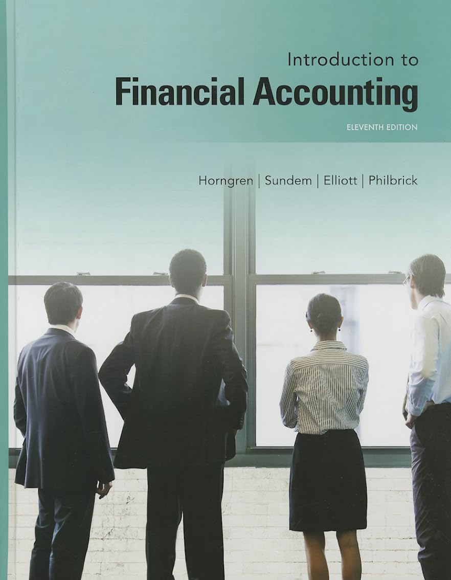 Introduction To Financial Accounting