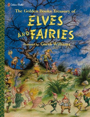 Golden Books Treasury of Elves and Fairies,Used