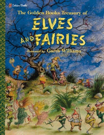 Golden Books Treasury of Elves and Fairies,Used