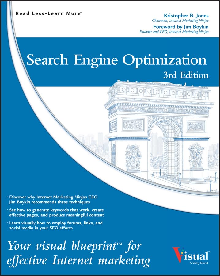 Search Engine Optimization: Your Visual Blueprint for Effective Internet Marketing,Used