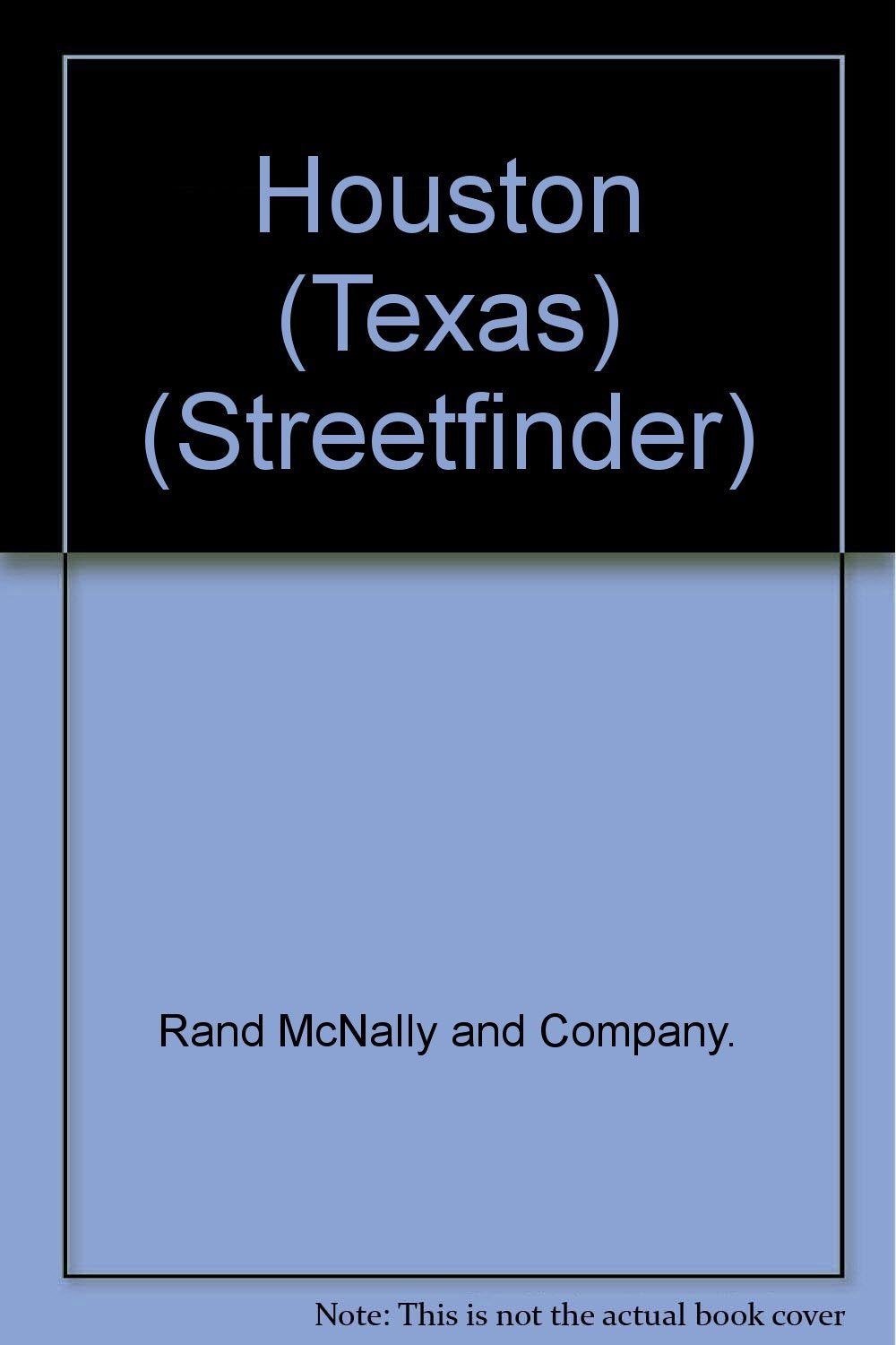 Rand McNally Houston: Streetfinder,Used