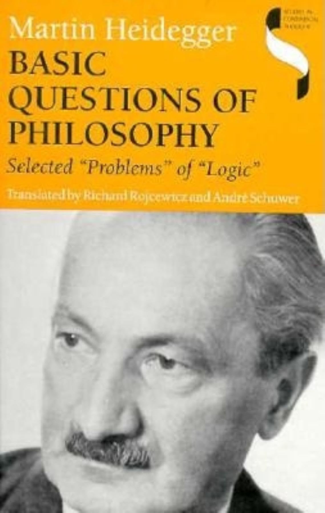 Basic Questions Of Philosophy: Selected Problems Of Logic (Studies In Continental Thought)