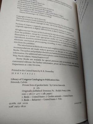 Private Lives of Garden Birds,Used