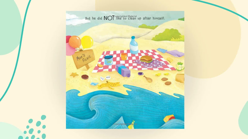 I Can Save the Ocean!: The Little Green Monster Cleans Up the Beach (Little Green Books),Used