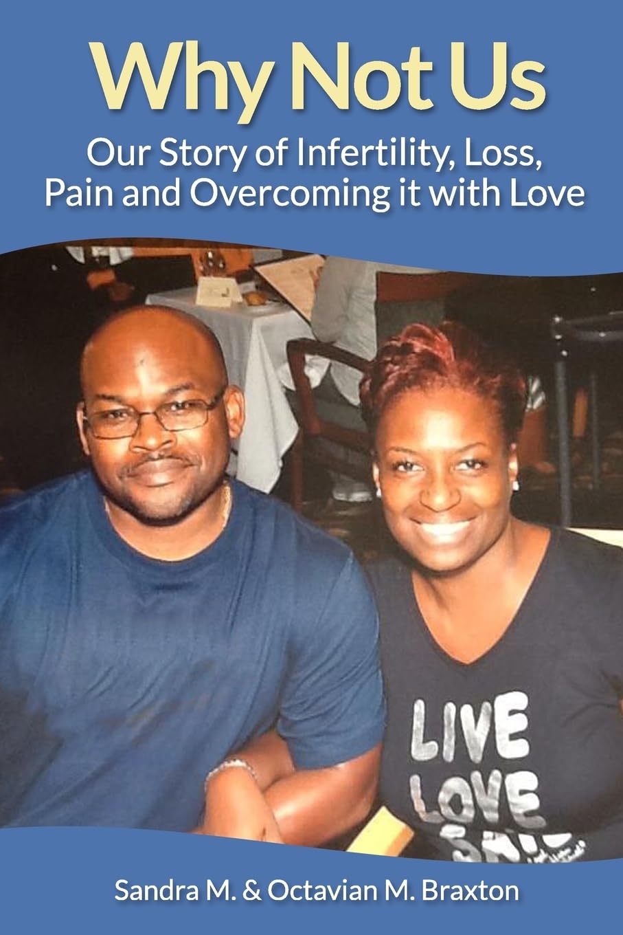 Why Not Us: Our Story of Infertility, Loss, Pain and Overcoming it with Love,Used