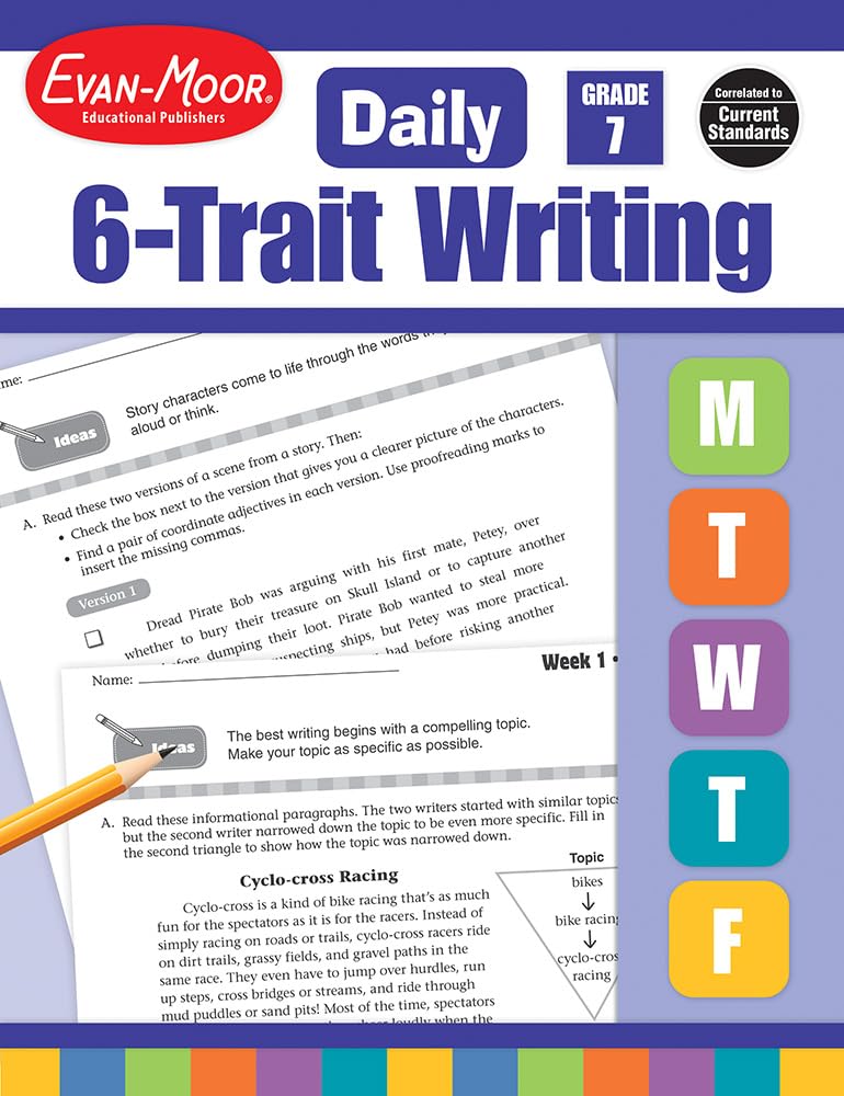 Daily 6Trait Writing, Grade 7 Teacher Edition,New