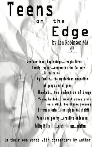 Teens on the Edge...: Troubled Teens Speak Out Plus Author Commentary,Used