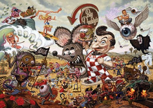 The Juxtapoz School: In the Land of Retinal Delights,Used