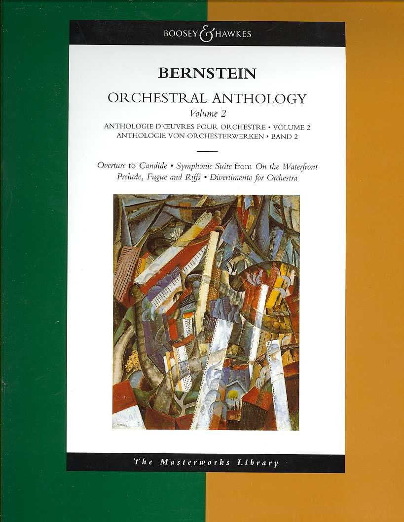 Bernstein  Orchestral Anthology, Volume 2: The Masterworks Library (Boosey & Hawkes Masterworks Library),Used