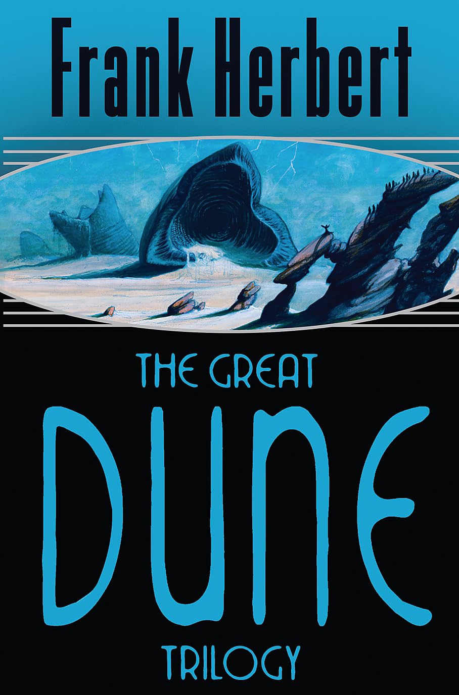The Great Dune Trilogy : Dune'@@ 'Dune Messiah'@@ 'Children of Dune,Used