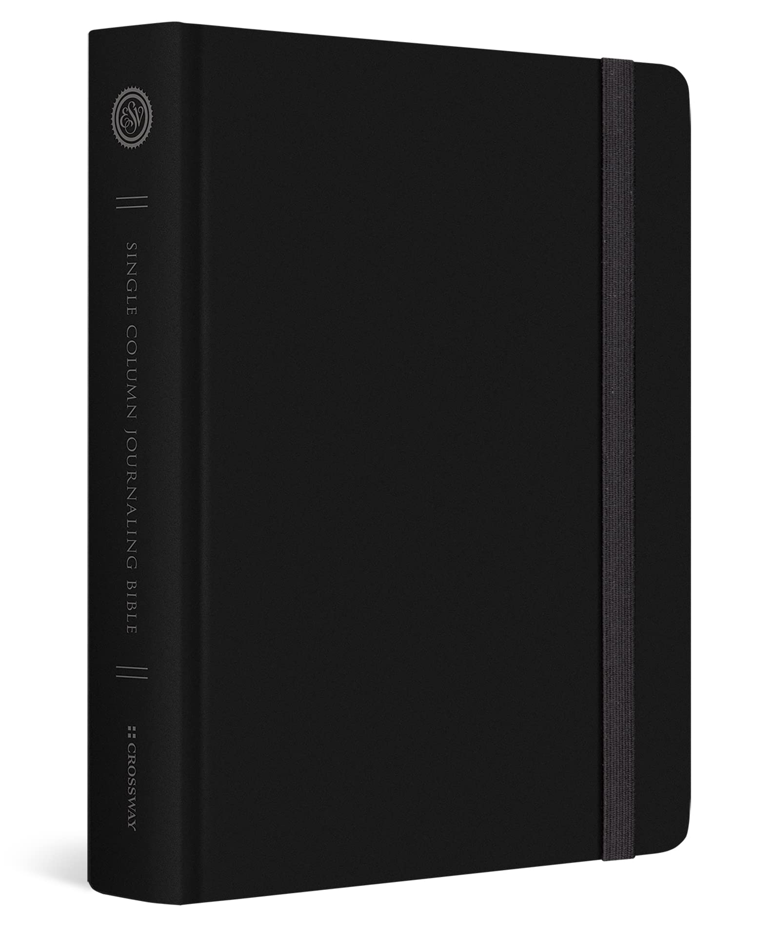 Esv Single Column Journaling Bible (Original, Black)
