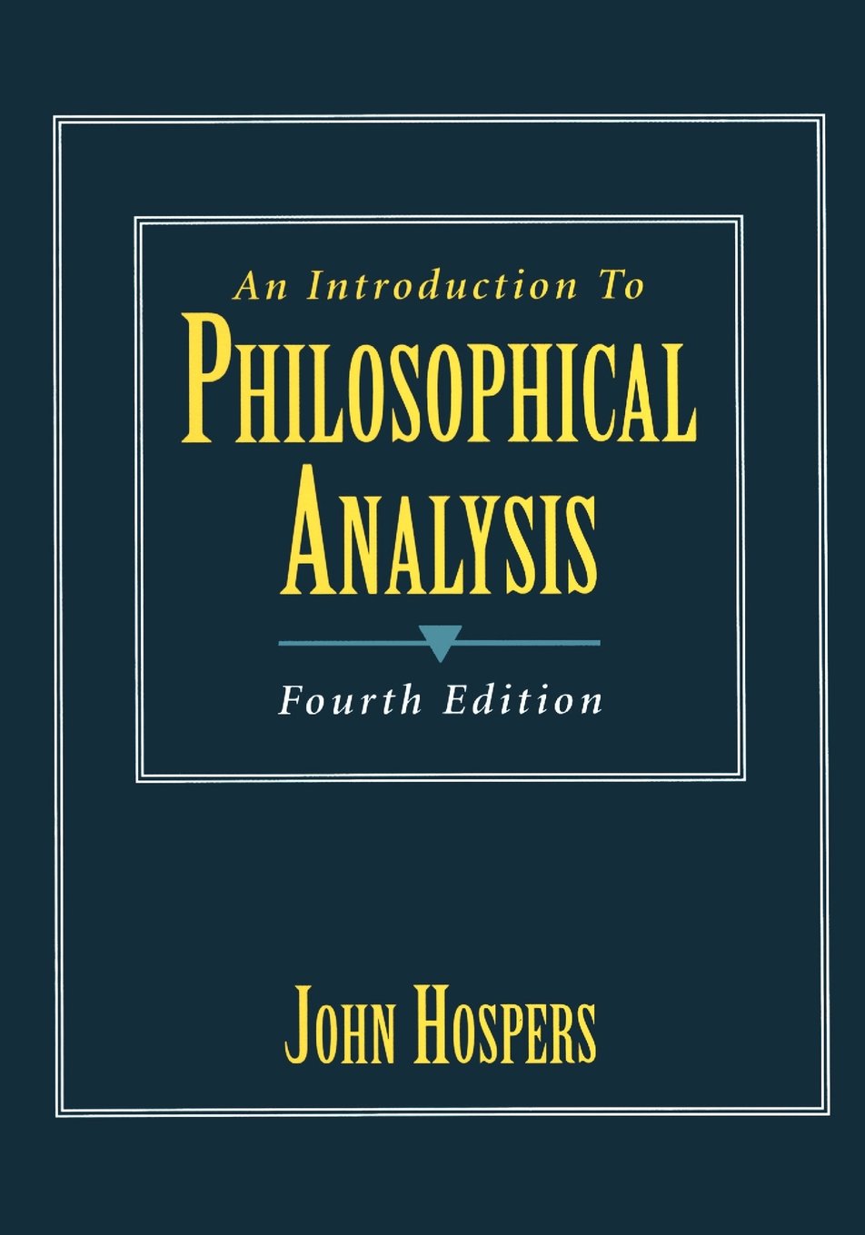 An Introduction to Philosophical Analysis (4th Edition),Used