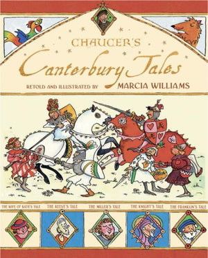 Chaucer's Canterbury Tales Retold And Illustrated by Marcia Williams,Used