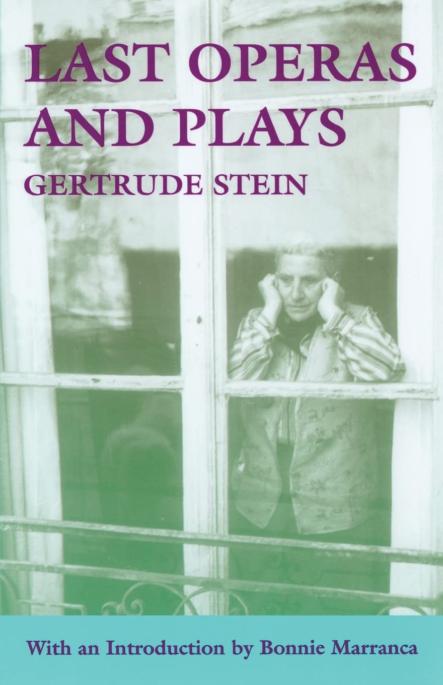 Last Operas And Plays (Paj Books),New