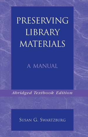 Preserving Library Materials,Used