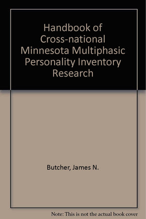 A handbook of crossnational MMPI research,Used