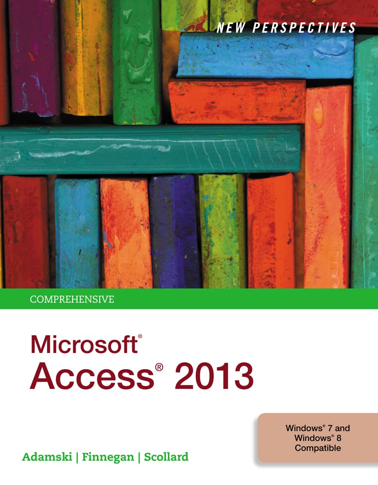 New Perspectives on MicrosoftAccess2013, Comprehensive,Used